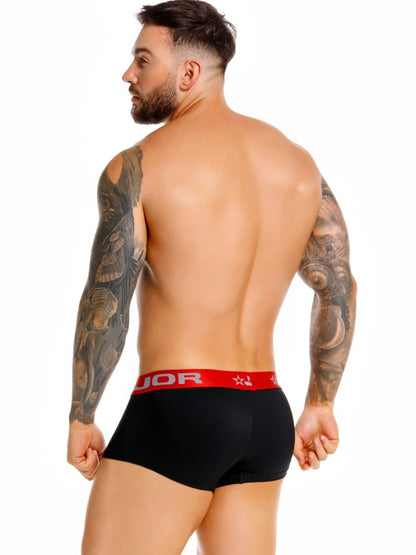 JOR 2442 Sous-vêtements pour hommes Astor Modern Trunks Couleur Noir