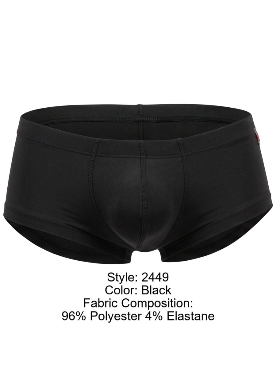 JOR 2449 Herren Unterwäsche Sleek Invisible Trunks Farbe Schwarz