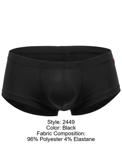 JOR 2449 Herren Unterwäsche Sleek Invisible Trunks Farbe Schwarz