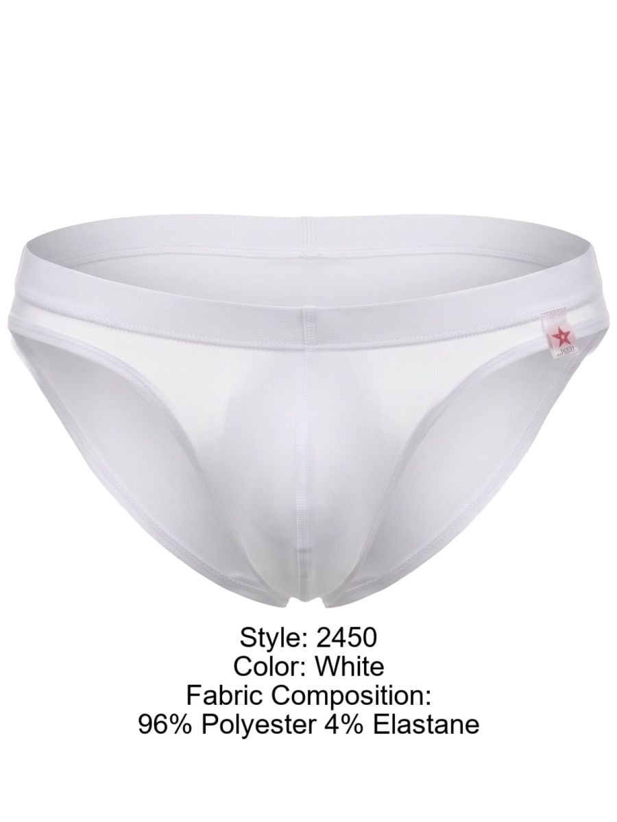 JOR 2450 Herren Unterwäsche Invisible Briefs Sleek Comfort Farbe Weiß