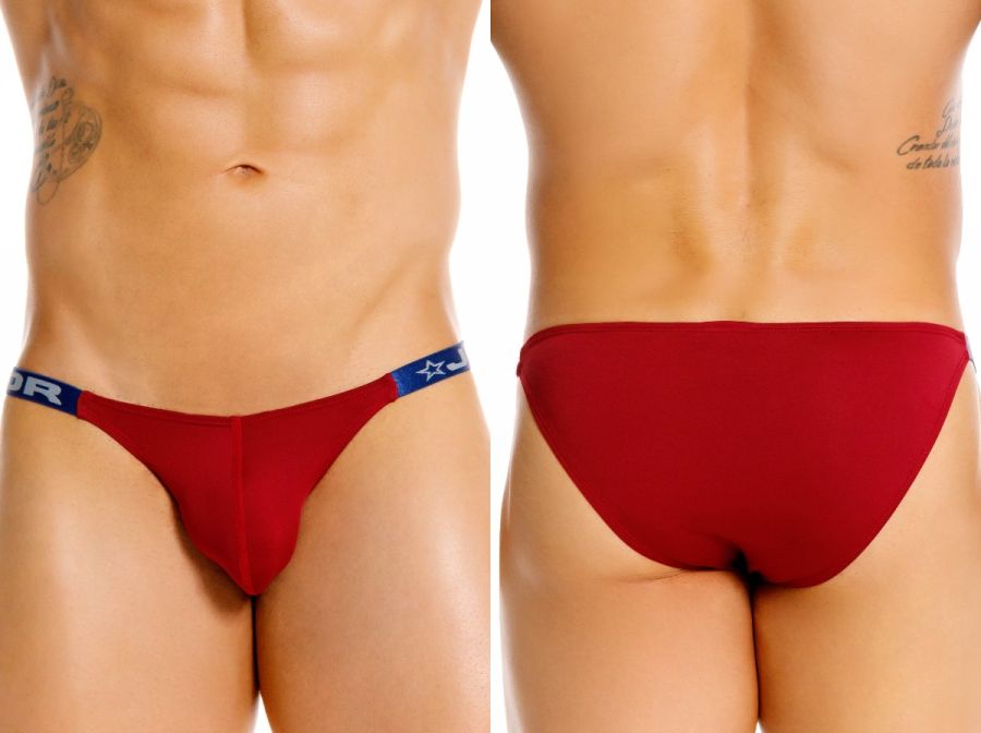 JOR 2457 Herren Unterwäsche Eros Briefs Farbe Weinrot