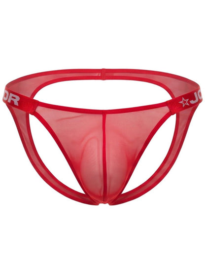 JOR 2465 Sous-vêtement homme Frost Jockstrap Respirant Couleur Rouge
