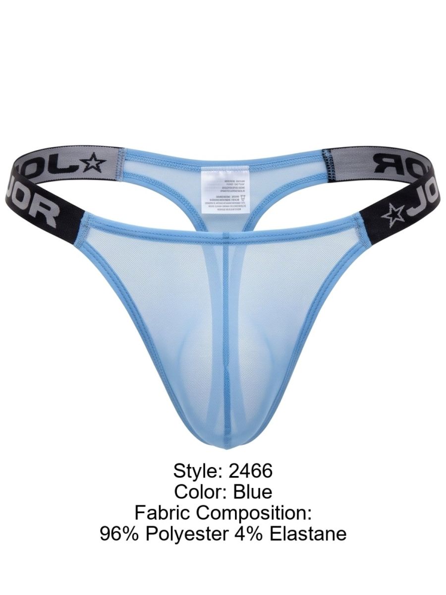 JOR 2466 Sous-vêtement Homme String Frost Couleur Bleu