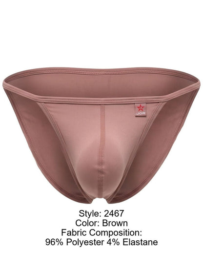 JOR 2467 Herren Unterwäsche Axel Minimalist Briefs Farbe Braun