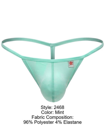 JOR 2468 Herrenunterwäsche Axel G-String Schlicht Bequem Farbe Mint