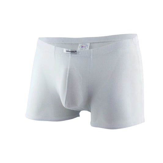 White men’s boxer briefs js08 joe snyder boxer mesh with textured seamless fabric and branded waistband label