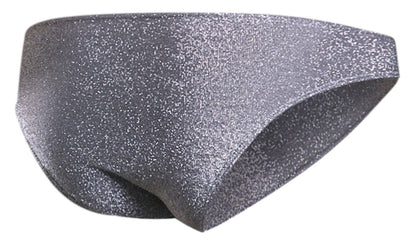 JUSTIN+SIMON XSJ01 Klassischer Bikini Farbe Lurex Grau