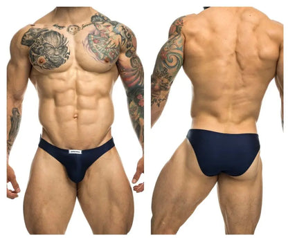 JUSTIN+SIMON Sous-vêtements pour hommes XSJ01 Bikini Classique Couleur Marine