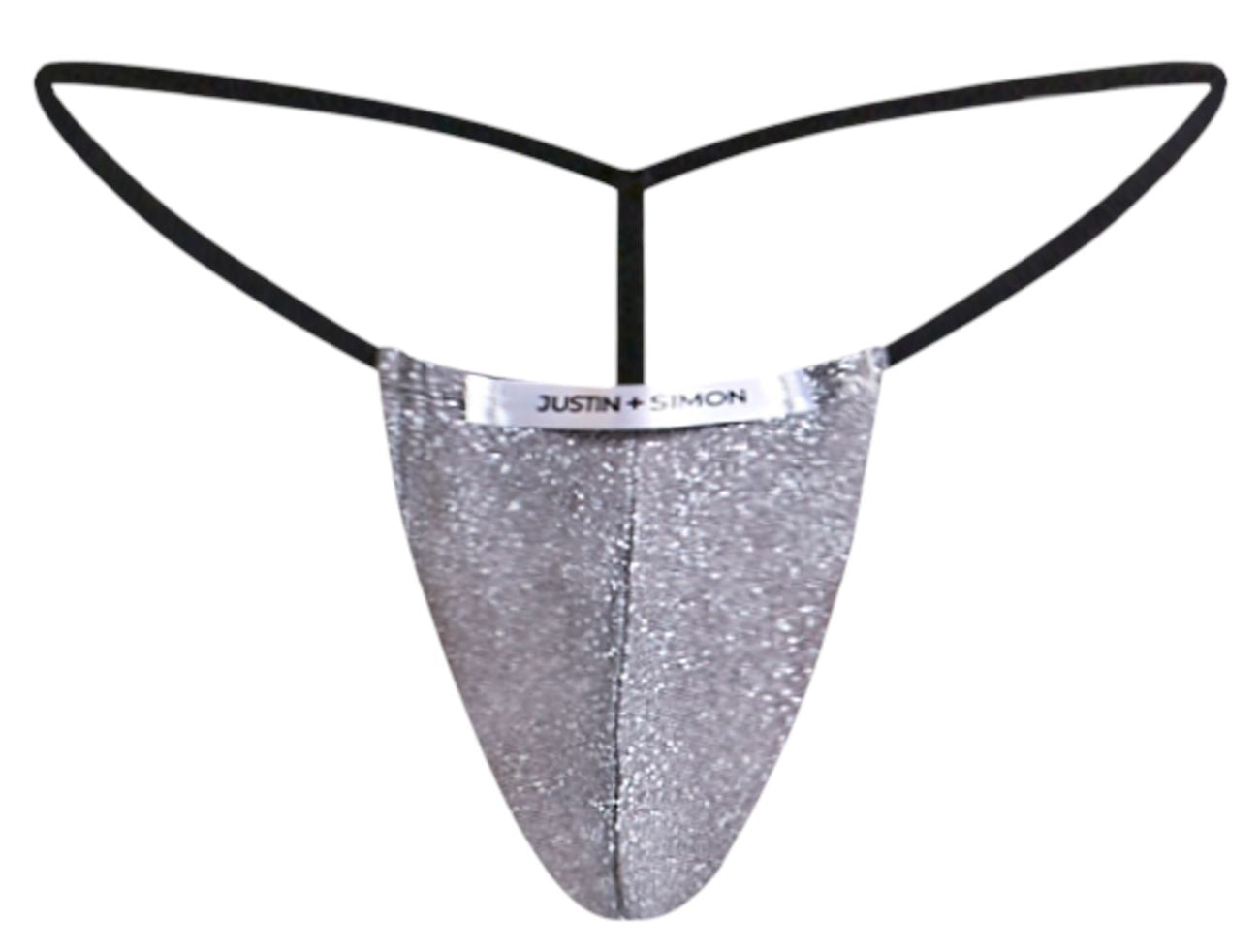 String classique JUSTIN+SIMON XSJ02 couleur Lurex Gris