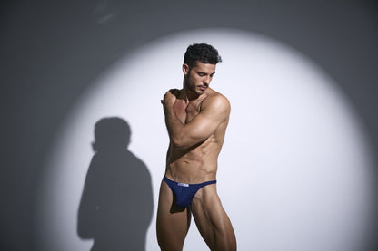 JUSTIN+SIMON XSJ03 Classic Thongs Color Peach Navy