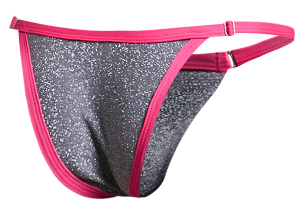 JUSTIN+SIMON XSJ12 Bikini Color Lurex Gray