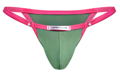 JUSTIN+SIMON XSJ12 Bikini Farbe New Grün