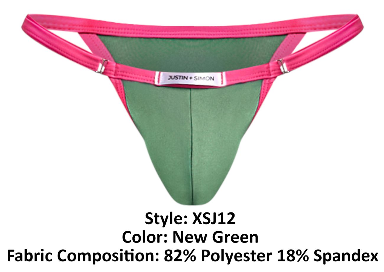 JUSTIN+SIMON XSJ12 Bikini Farbe New Grün