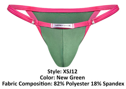 JUSTIN+SIMON XSJ12 Bikini Farbe New Grün
