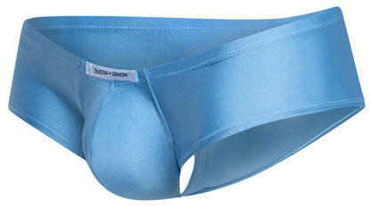 JUSTIN+SIMON XSJ13 Cheeky Bulge Boxer Color Baby Blue