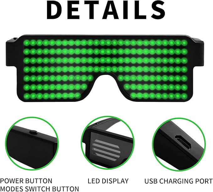 KBW Global LED-Leuchtbrille