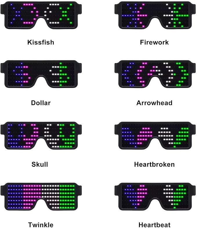 KBW Global LED-Leuchtbrille