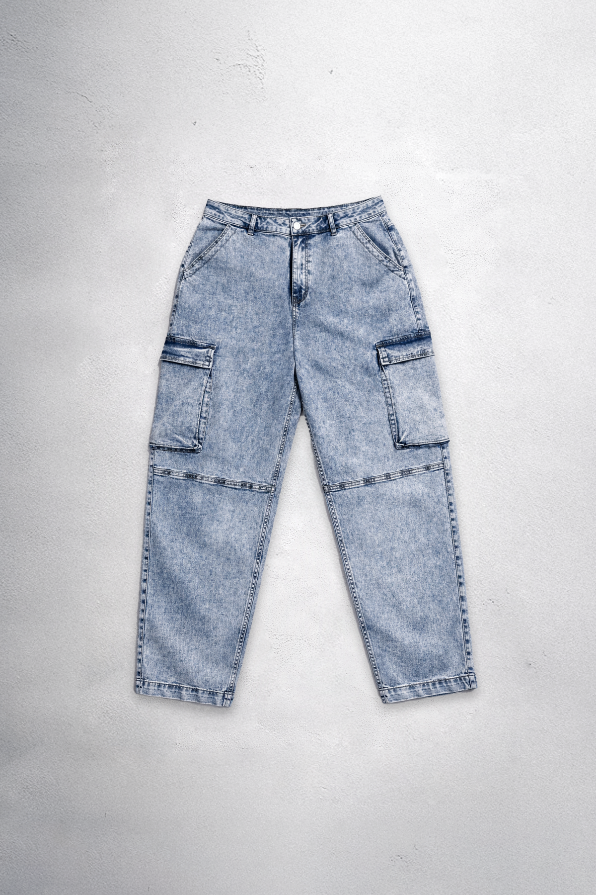 Jed North Men's Men's Vintage Loose-Fit Jeans - Washed Navy