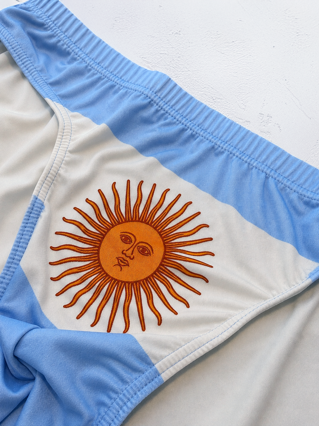 JJ Malibu Men's Lovesick Briefs - Argentina Flag