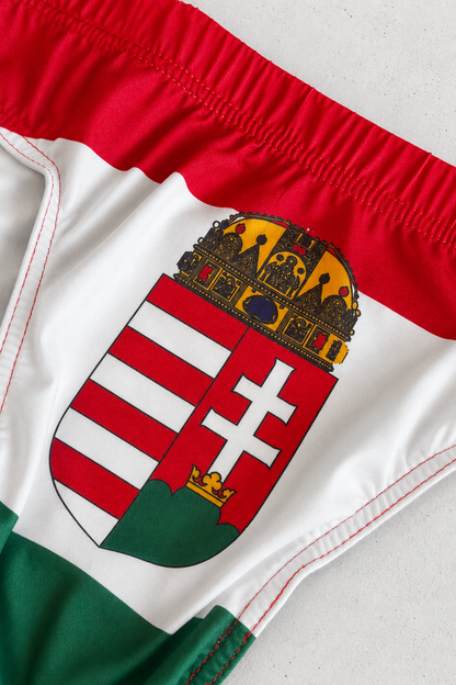 JJ Malibu Men's Lovesick Briefs - Hungary Flag