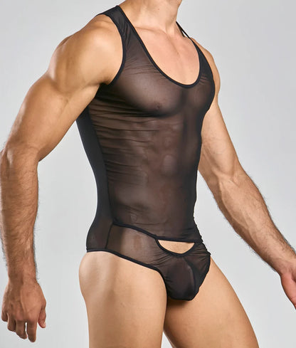 MOB Men's Sexy All Over Sheer Body