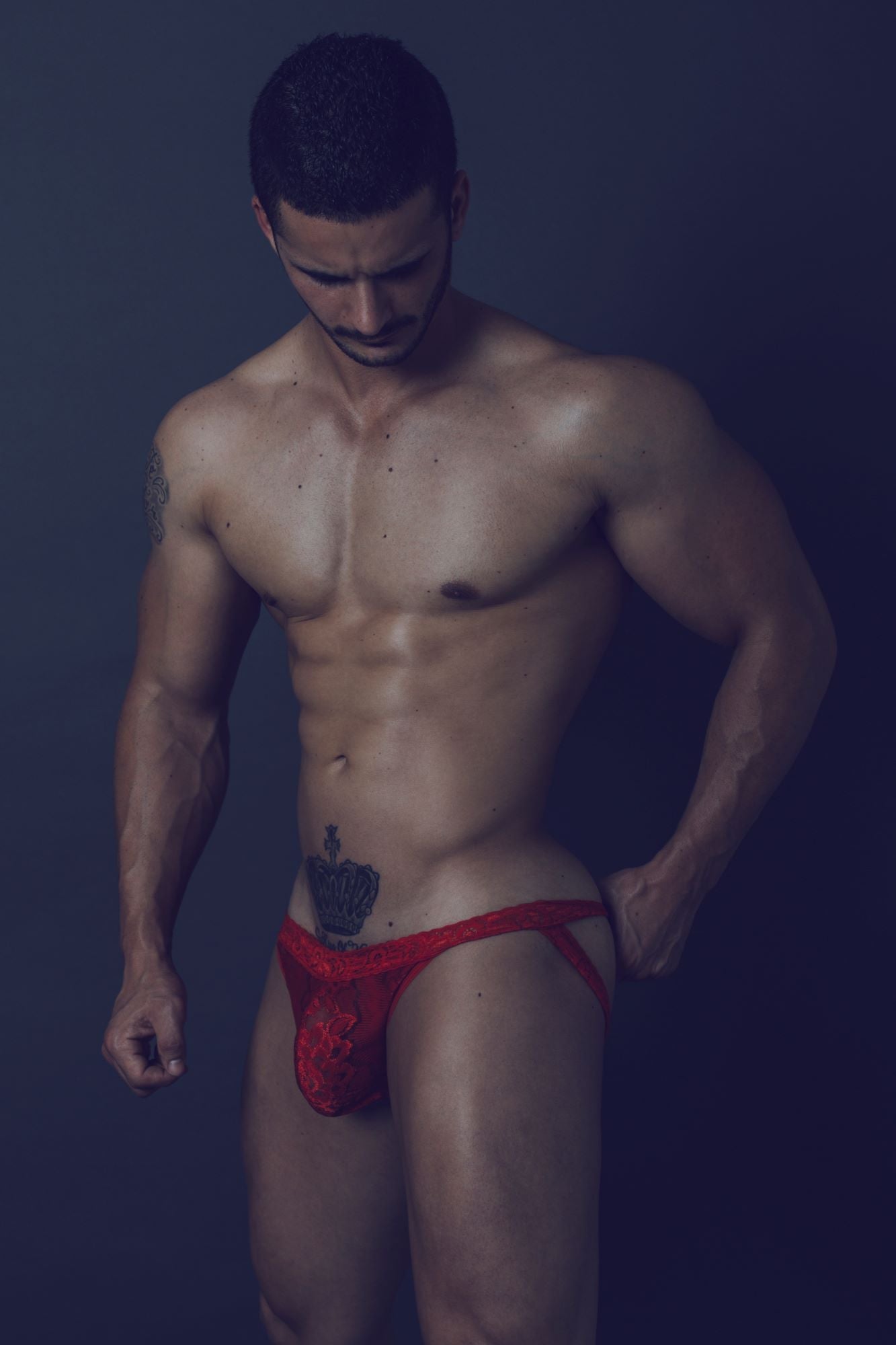 Jockstrap en dentelle pour hommes Mob