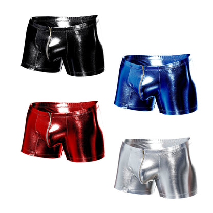 Boxer à fermeture éclair miroir pour homme Mob