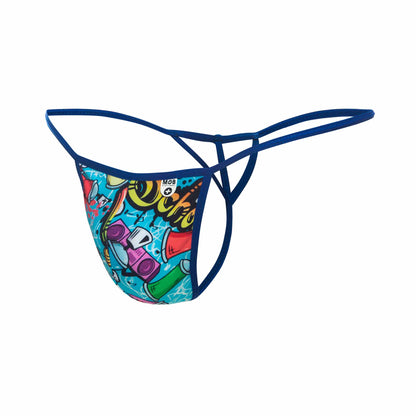 Mob Hipster T-String mit Aufdruck