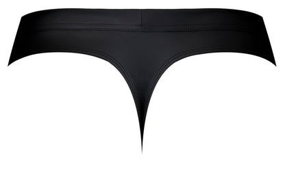 Black male power 410-298 oh snap snap off thong made of smooth stretchy fabric with a sleek minimalist design