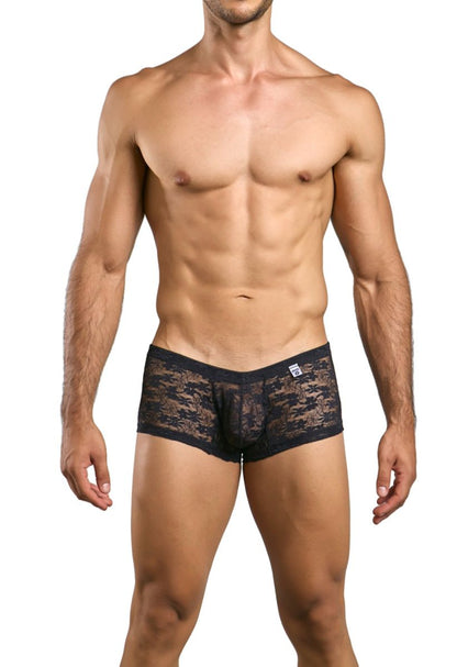 MaleBasics MBL78 Lace Trunks Farbe Schwarz Spitze