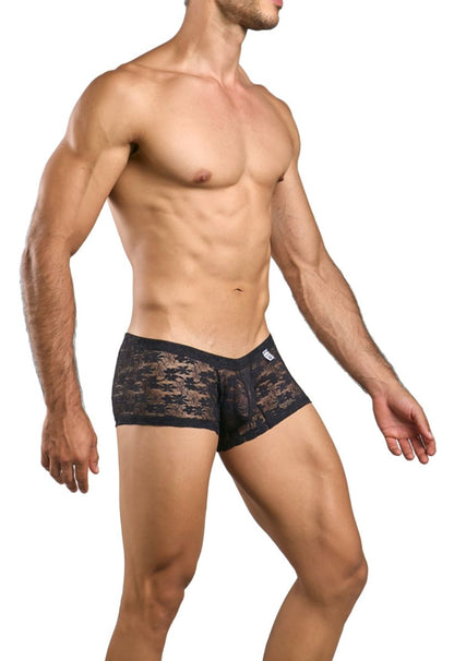 MaleBasics MBL78 Lace Trunks Farbe Schwarz Spitze