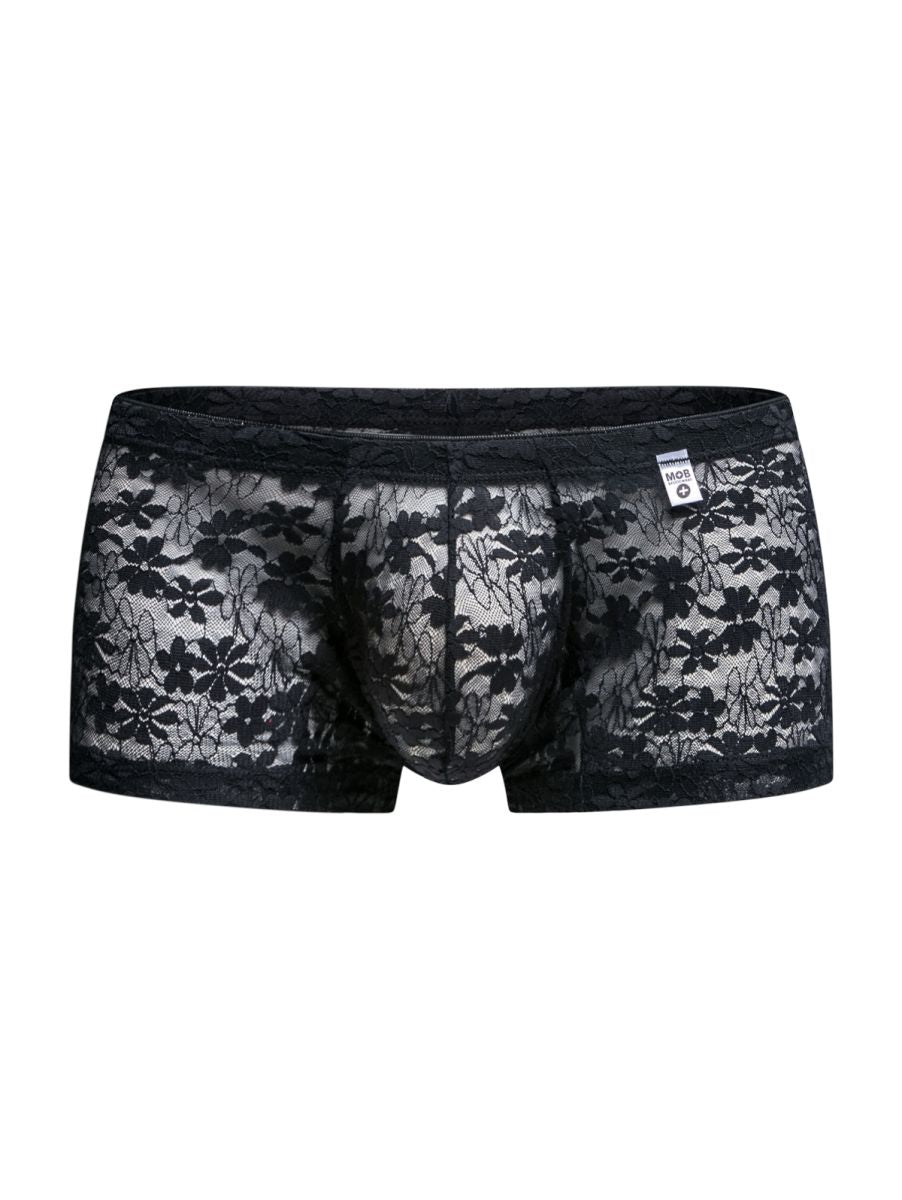 MaleBasics MBL78 Lace Trunks Farbe Schwarz Spitze