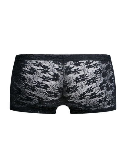 MaleBasics MBL78 Lace Trunks Farbe Schwarz Spitze