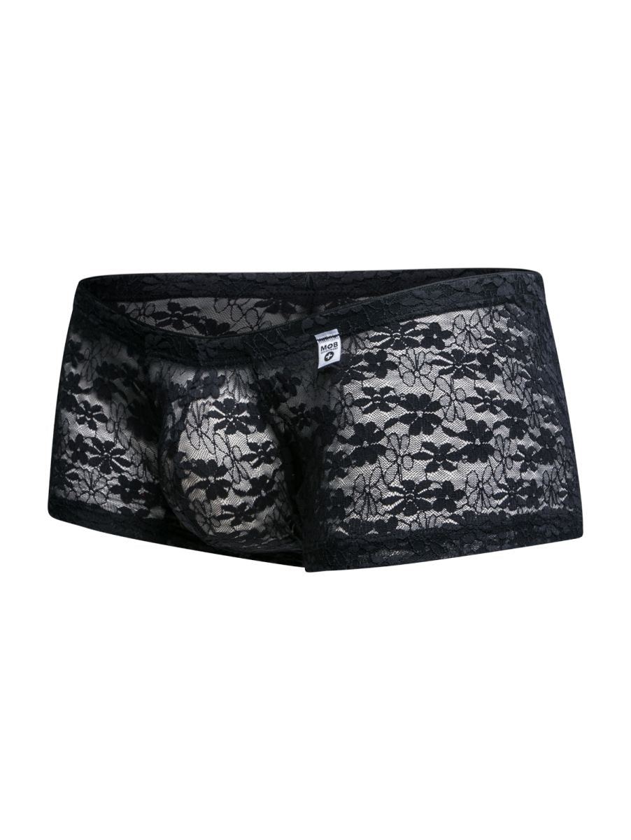 MaleBasics MBL78 Lace Trunks Farbe Schwarz Spitze