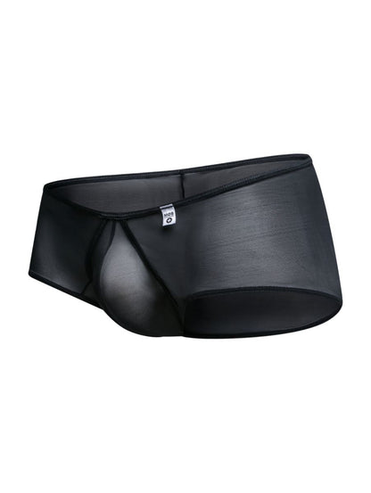MaleBasics MBL83 Boxer Caleçon Cheeky Boucle Coloris Noir Mesh