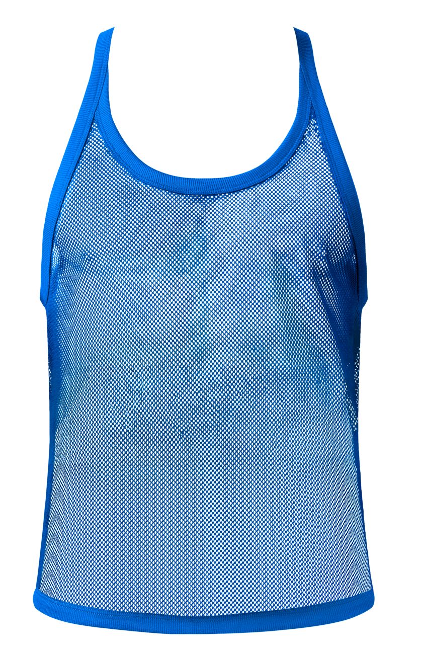 Male Power 110-11C Fishnet 2 Tank Top Farbe Royal