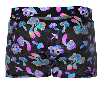 Male Power 145-294 Hazy Dayz Pouch Short Color Mushrooms