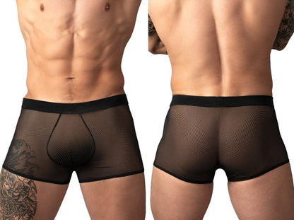 Male Power 145-307 Mesh 2 Mini-Short-Badehose, Farbe Schwarz
