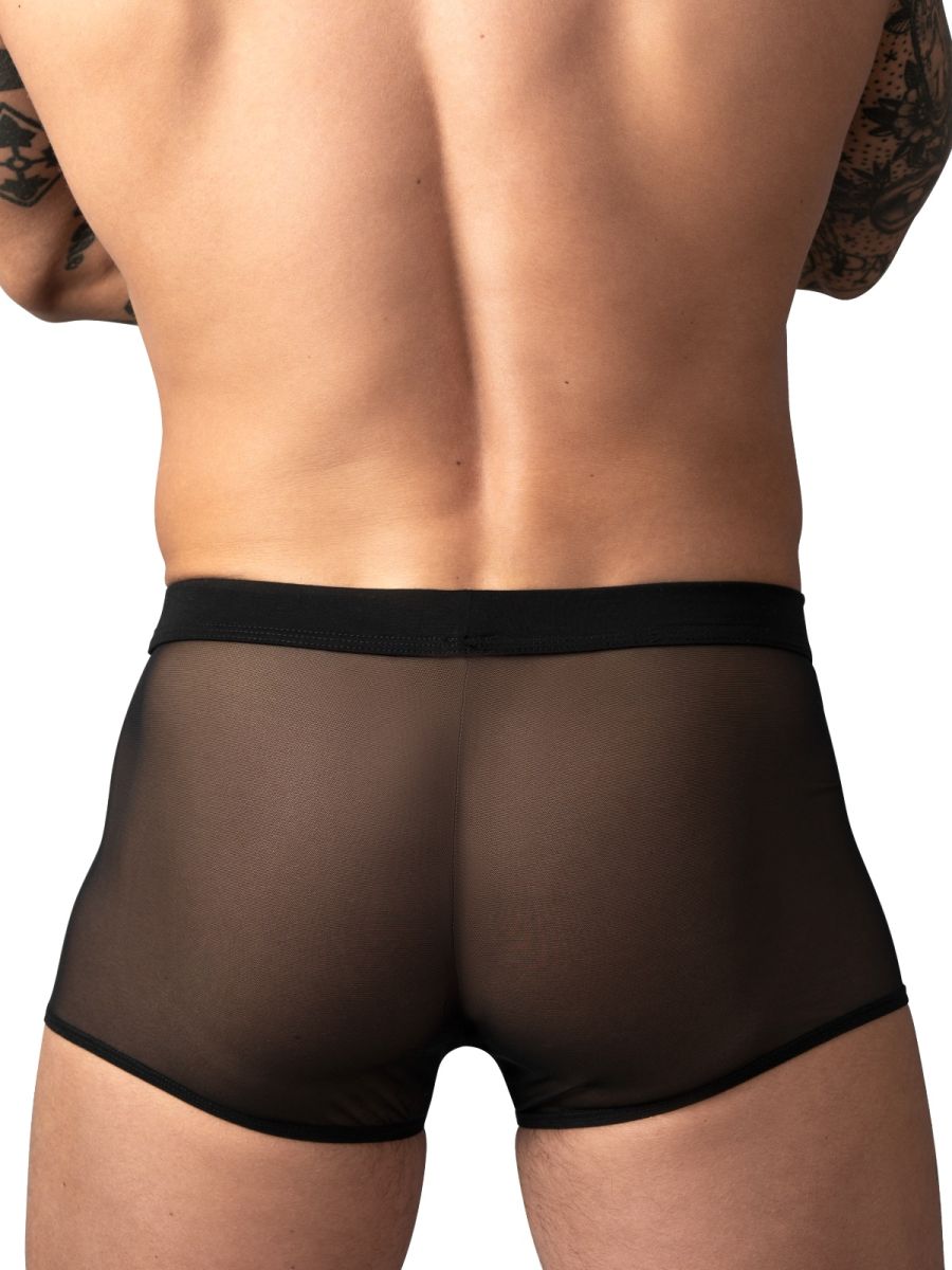 Male Power 145-307 Mesh 2 Mini-Short-Badehose, Farbe Schwarz