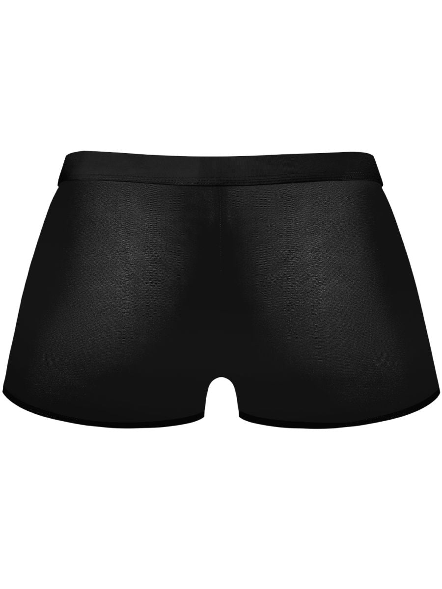 Male Power 145-307 Mesh 2 Mini-Short-Badehose, Farbe Schwarz