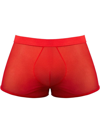 Male Power 145-307 Mesh 2 Mini Short Trunks, Farbe Rot