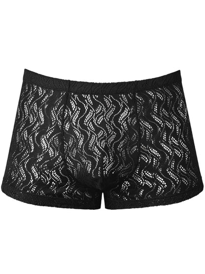 Male Power 150-305 Ripple Pouch Short Trunks Farbe Schwarz