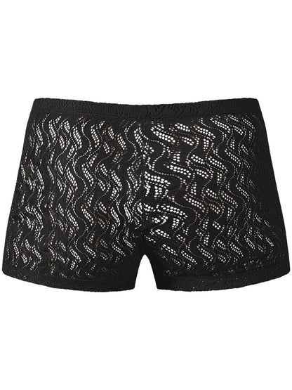 Male Power 150-305 Ripple Pouch Short Trunks Farbe Schwarz