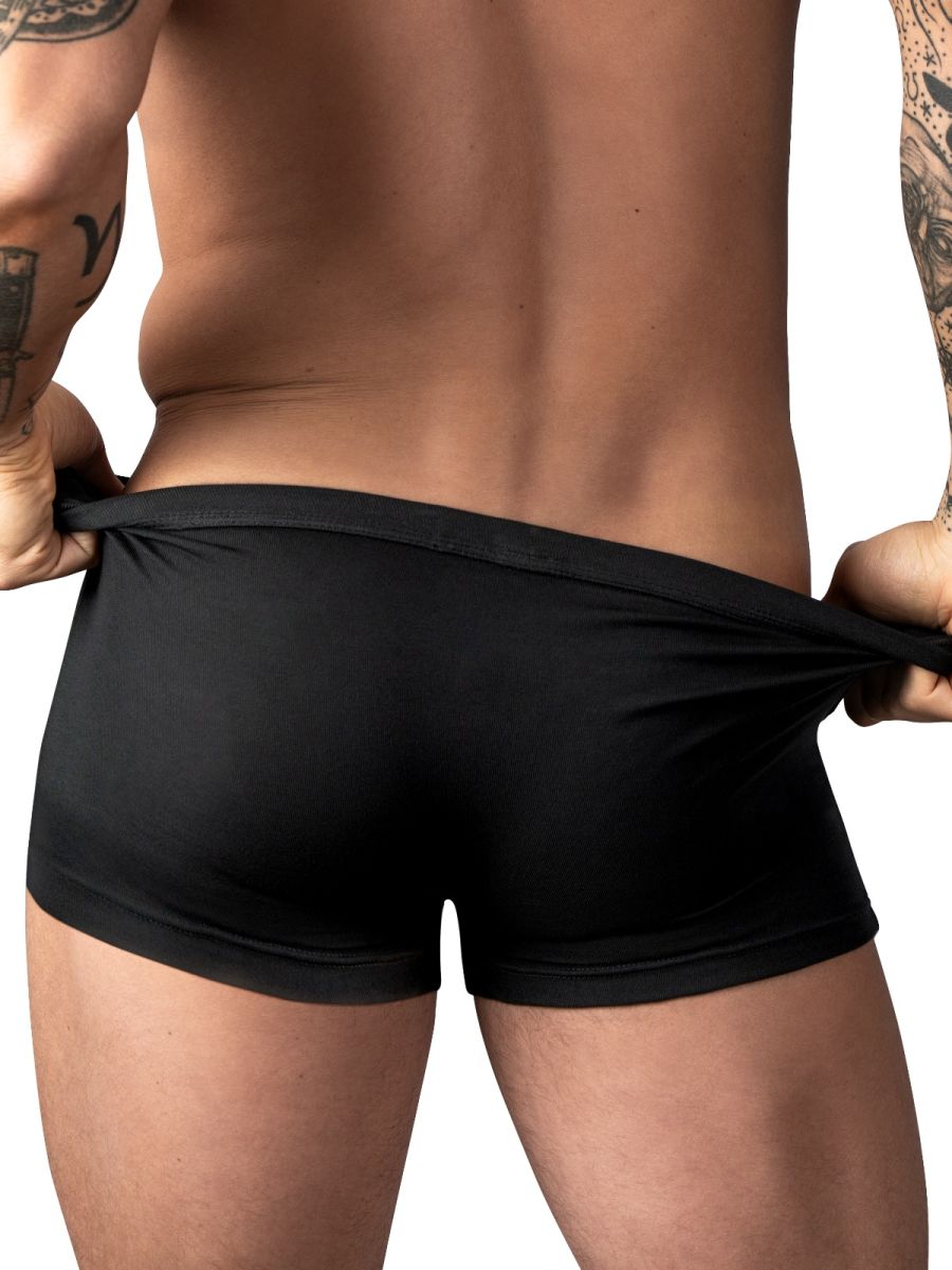 Male Power 150-308 Eco Cozy Pouch Short Trunks Farbe Schwarz