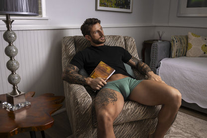 Male Power 150-308 Eco Cozy Pouch Short Trunks Farbe Grün