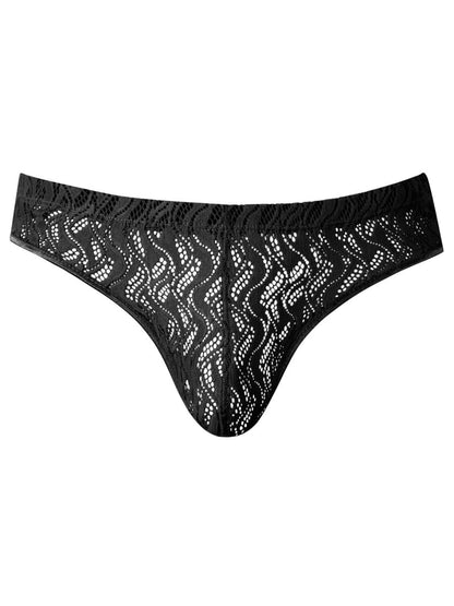 Male Power 330-305 Ripple Moon Jockstrap Farbe Schwarz