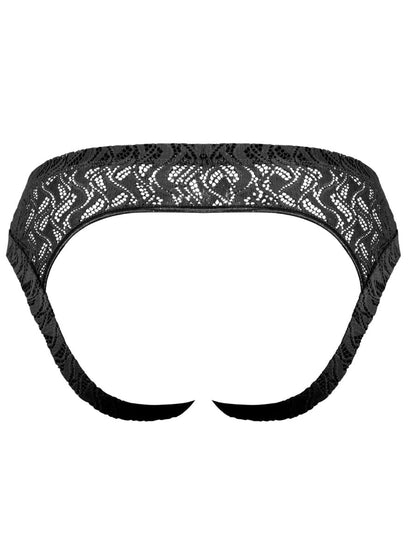 Male Power 330-305 Ripple Moon Jockstrap Farbe Schwarz