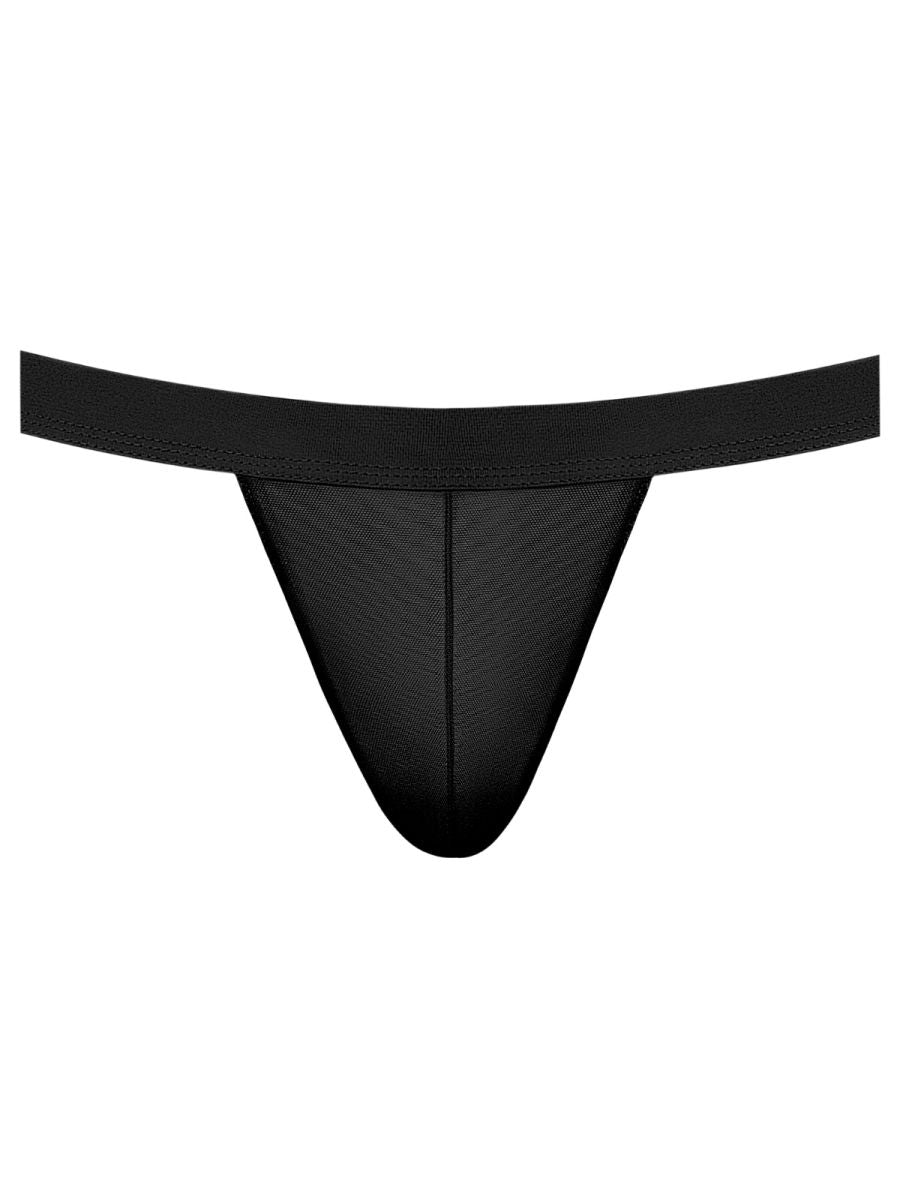 Male Power 352-307 Mesh-Träger-Ring-Jockstrap Farbe Schwarz