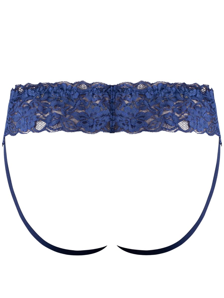 Male Power 360-280 Sassy Jock mit Spitzenrock, Farbe Marineblau