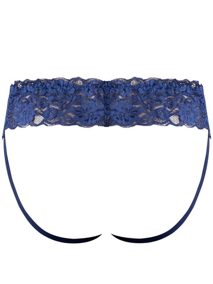 Male Power 360-280 Sassy Jock mit Spitzenrock, Farbe Marineblau